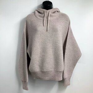 Closed Women's Knitted Italian Yarn Alpaca Merino Wool Blend Hoodie Size XS